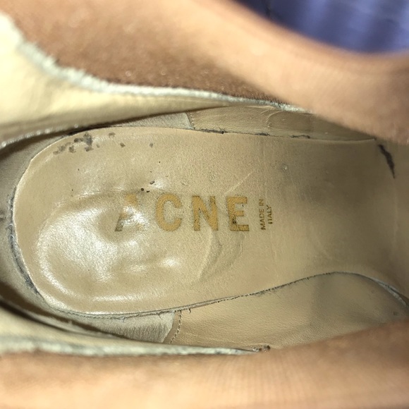 Acne Star Brown Boots with Heel - Picture 6 of 8